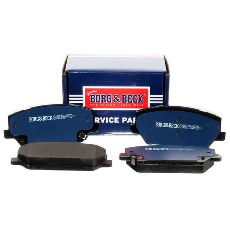 Borg & Beck 4 x Front Brake Pad Set BBP2675