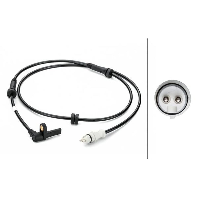 Hella ABS Wheel Speed Sensor Front Left 6PU 012 806-521