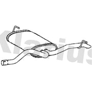 Klarius Box With Tail Pipe Rear PG1017C