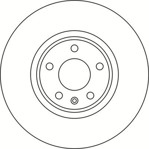 Abtex 2 x Vented Front Brake Discs BD2139V