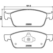 DON Front Brake Pad Set PCP2150