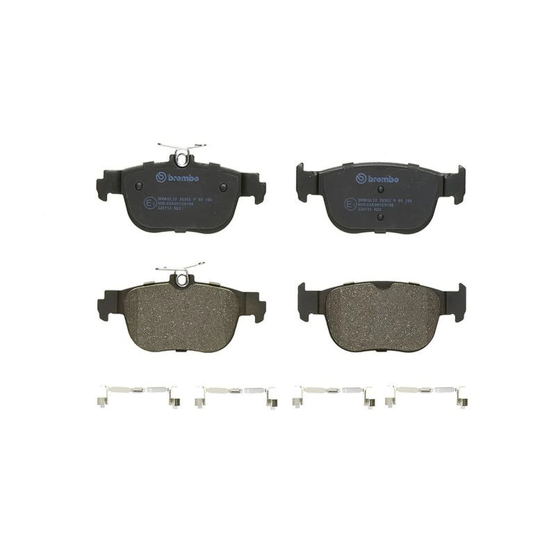 Brembo 4 x Rear Brake Pad Set P85189