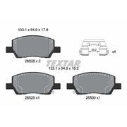 Textar Front Brake Pad Set 2652801