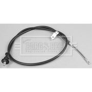 Borg & Beck Handbrake Cable Left Rear BKB2451