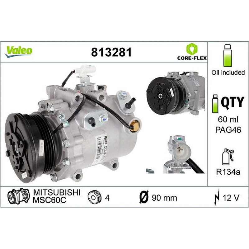 Valeo Air Conditioning Compressor 813281