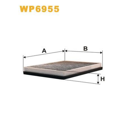 WIX Cabin Air Filter (Pollen Filter) WP6955