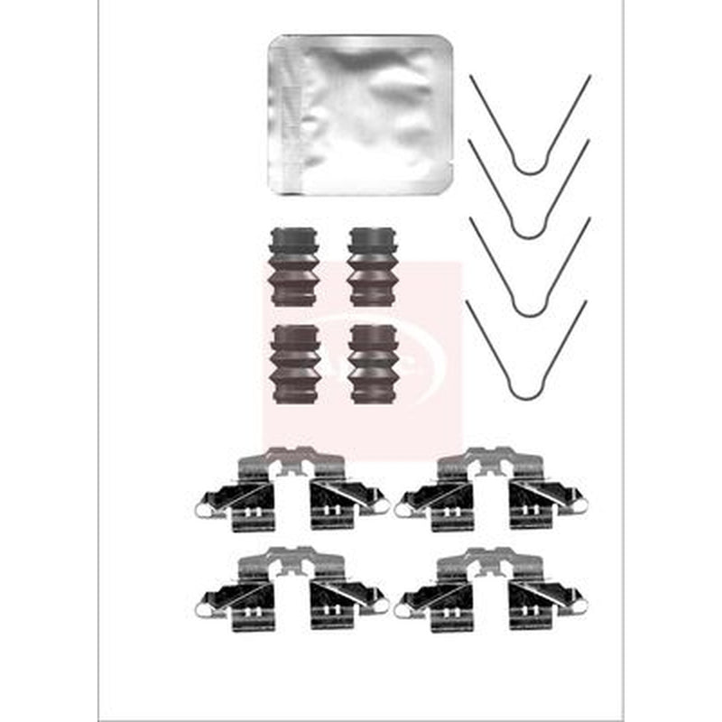 Apec Brake Pad Accessory Fitting Kit Rear KIT1382