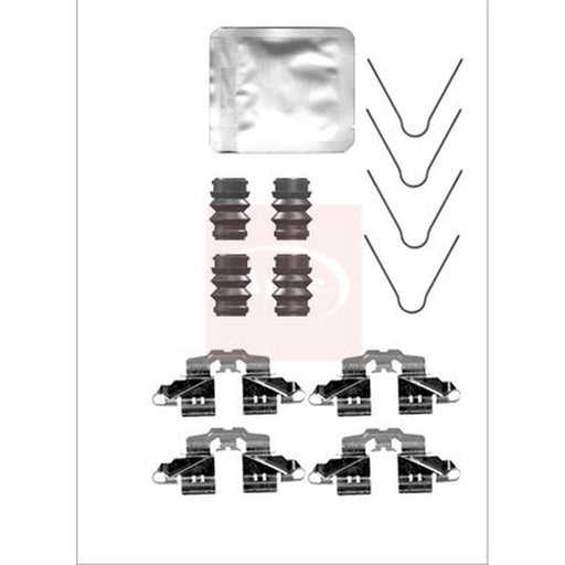 Apec Brake Pad Accessory Fitting Kit Rear KIT1382