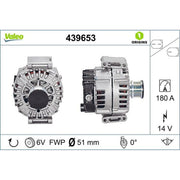 Valeo Car Alternator 12V 439653