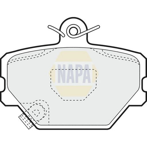 NAPA Front Brake Pad Set NBP1083