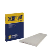 Hengst Cabin Air Filter (Pollen Filter) Front E6963LI
