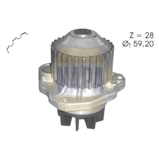 NAPA Engine Cooling Water Pump NWP1139