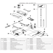 Sealey Lifting Arm Brace (c/w Pins)