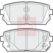 Apec Rear Brake Pad Set PAD1618