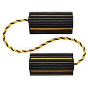 Draper Heavy Duty Rubber Wheel Chocks 3 Tonne (Pair)
