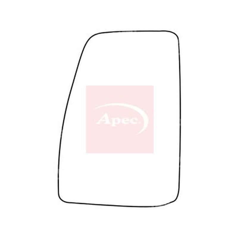 Apec Exterior Wing Mirror Glass Left AMS2031