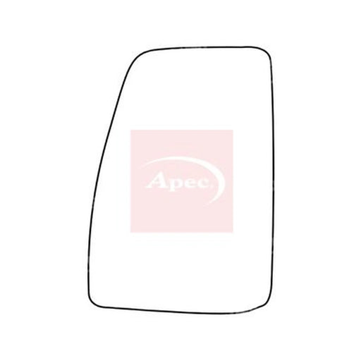 Apec Exterior Wing Mirror Glass Left AMS2031