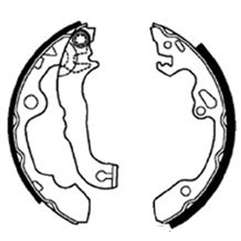 Abtex Brake Shoe Set Axle Kit ABS3490