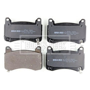 Borg & Beck 4 x Front Brake Pad Set BBP2921