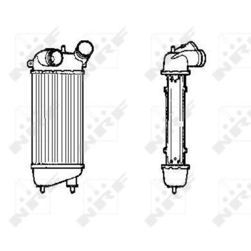 NRF Intercooler (Charge Air Cooler) 30836