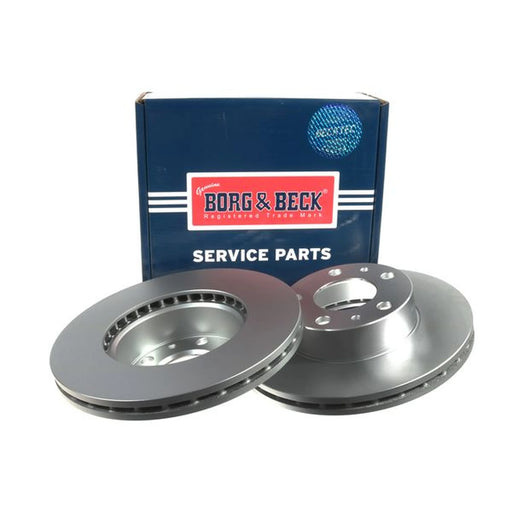 Borg & Beck 2 x Vented Front Brake Discs BBD4801