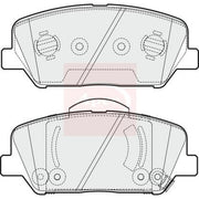 Apec Front Brake Pad Set PAD1980