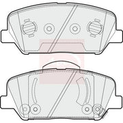 Apec Front Brake Pad Set PAD1980