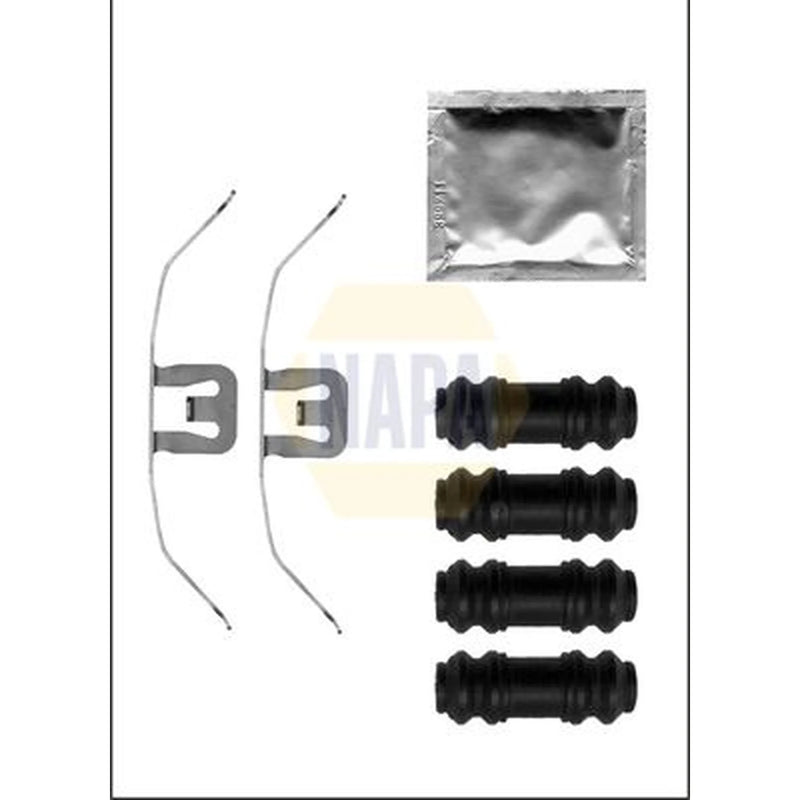 NAPA Brake Pad Accessory Fitting Kit Front NFK1196