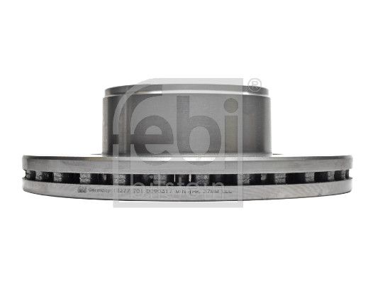 Febi 2 x Brake Disc Set Internally Vented Rear