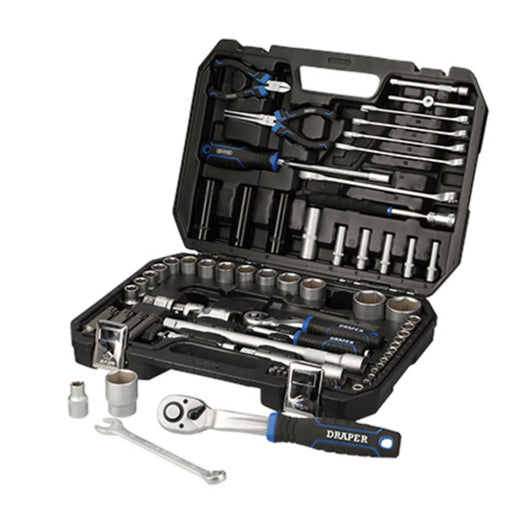 Draper HI-TORQ® Socket Set 83 Piece, Chrome Vanadium Steel
