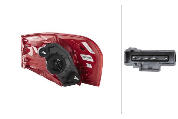 Hella 2SD 354 822-011 Tail Light Assembly