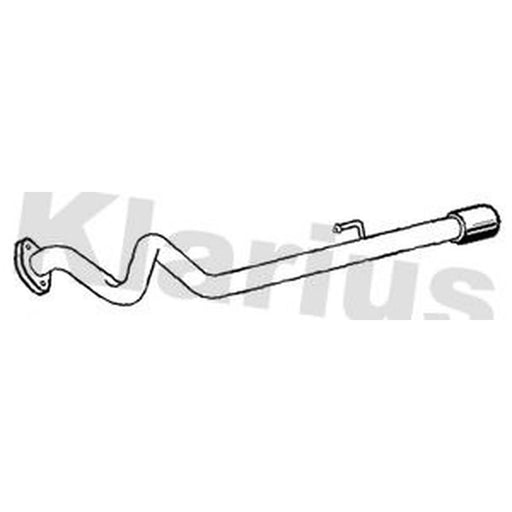 Klarius Exhaust Pipe OD TY125C