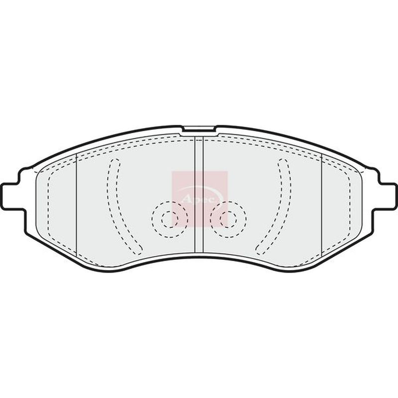 Apec Front Brake Pad Set PAD1319