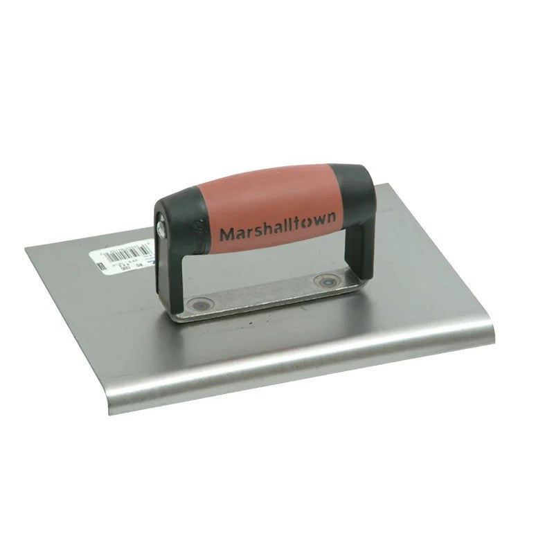 Marshalltown M120D Cement Edger Straight End Durasoft Handle 8 x 6in - M120D