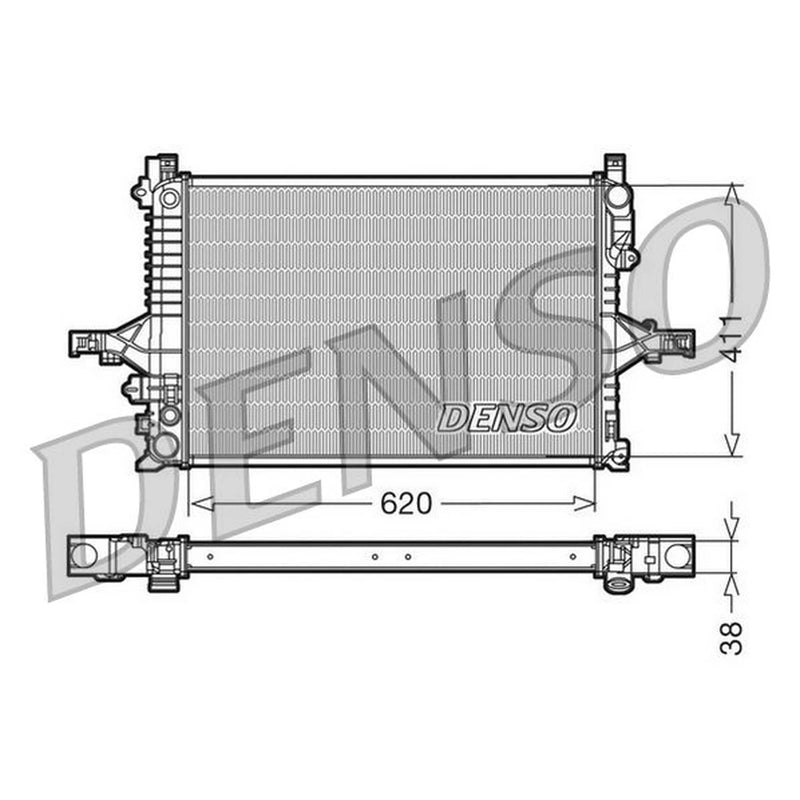Denso Engine Radiator DRM33066