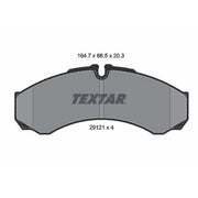 Textar Rear Brake Pad Set 2912112