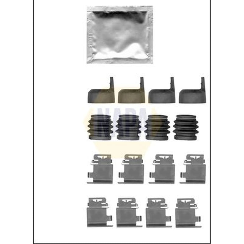 NAPA Brake Pad Accessory Fitting Kit Rear NFK1225