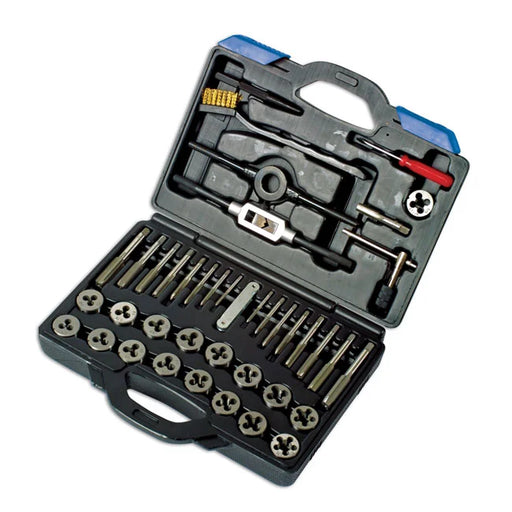 Laser Tools Metric Tap & Die Set 40pc - PL