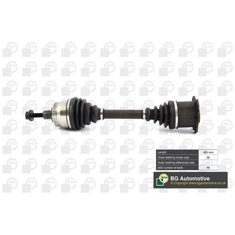 BGA CV Drive Shaft Driveshaft Front Right DS2333A