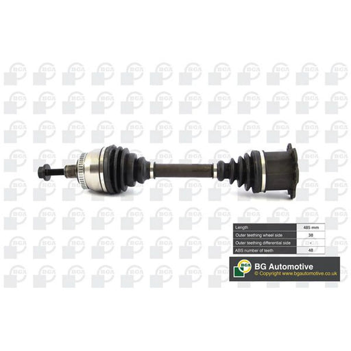 BGA CV Drive Shaft Driveshaft Front Right DS2333A