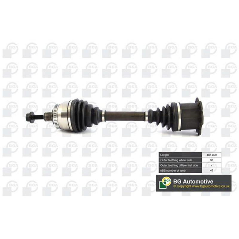 BGA CV Drive Shaft Driveshaft Front Right DS2333A