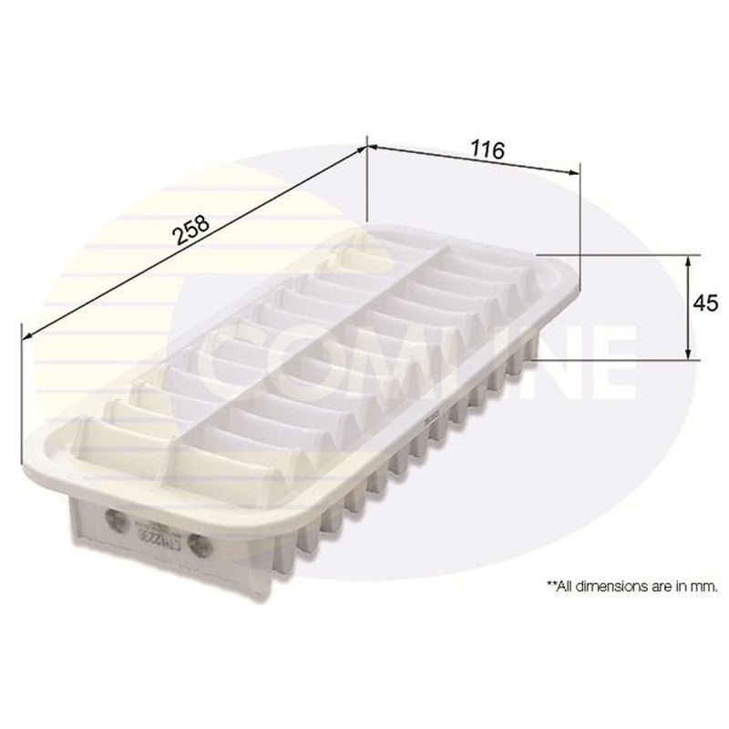 Comline Engine Air Filter CTY12230