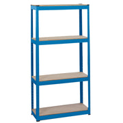 Draper Steel Shelving Unit 4 Shelves L760 x W300 x H1520mm