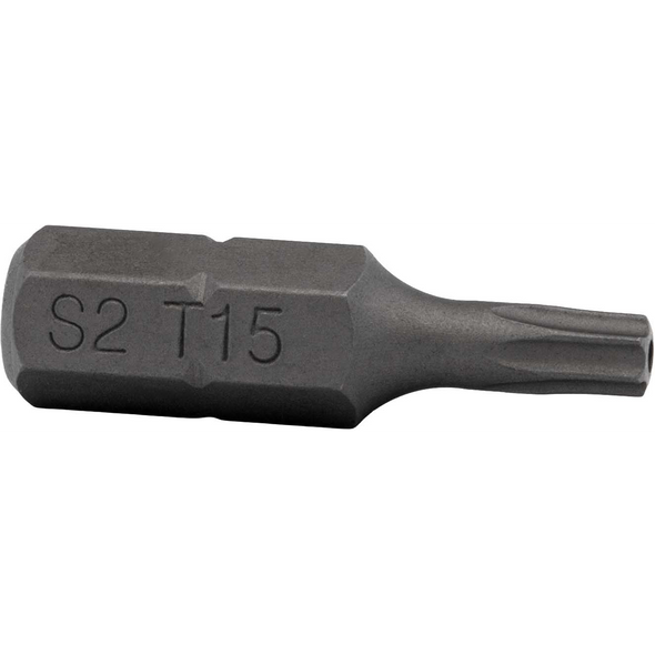 Sealey Trx-star bit t15 1/4"x25mml