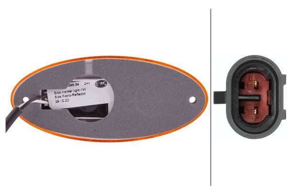 Hella 2PS 964 295-347 Side Marker Light