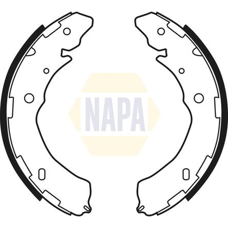 NAPA Brake Shoe Set Axle Kit NBS1072
