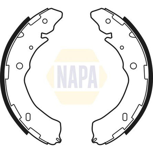 NAPA Brake Shoe Set Axle Kit NBS1072