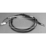 Borg & Beck Handbrake Cable Left Rear BKB2981