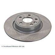 Blue Print 2 x Solid Rear Brake Discs ADJ134362