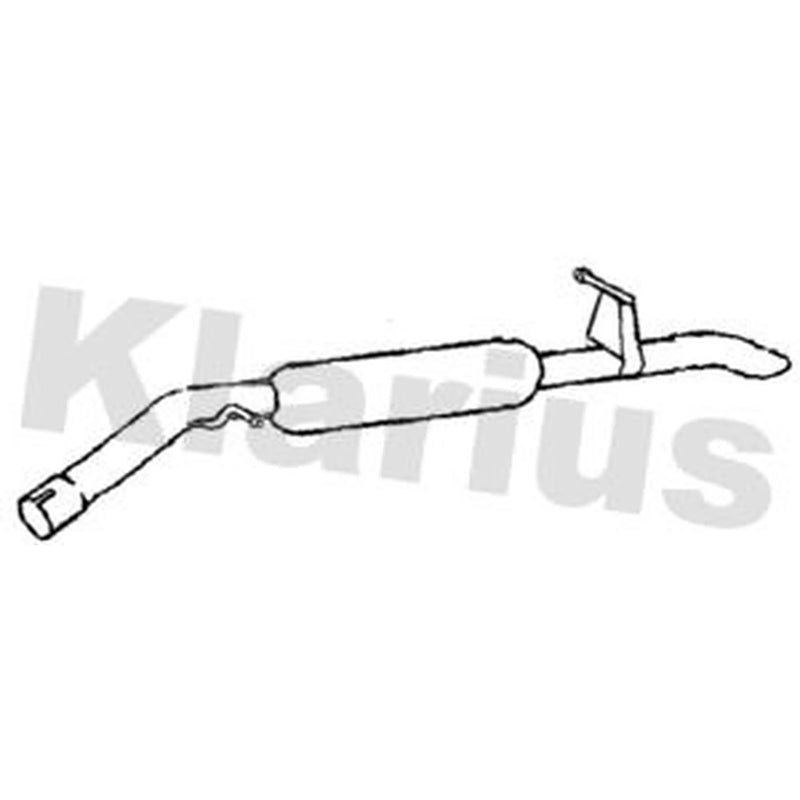 Klarius Box With Tail Pipe Rear CN780V